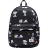 Snoopy and Woodstock Black