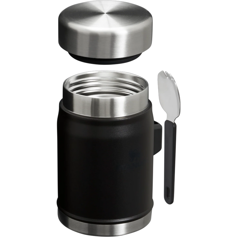 Legendary Insulated 14 oz Classic Food Jar + Spork, Stanley Legendary Insulated 14 oz Classic Food Jar + Spork lid and spork