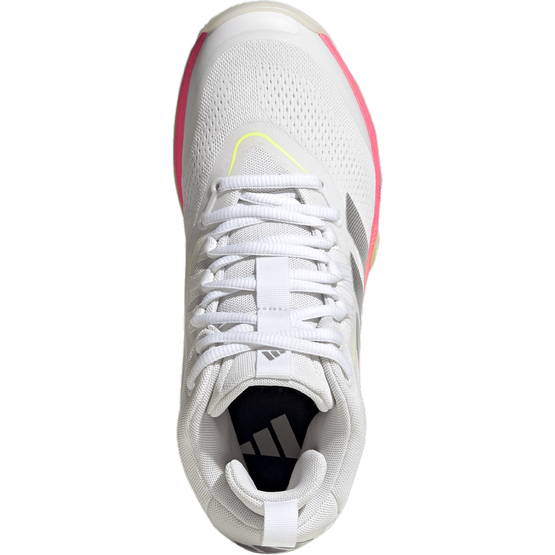 Women's Crazyflight 7 Mid, Women's Crazyflight 7 Mid in Cloud White Tech Grey Solar Turbo top view