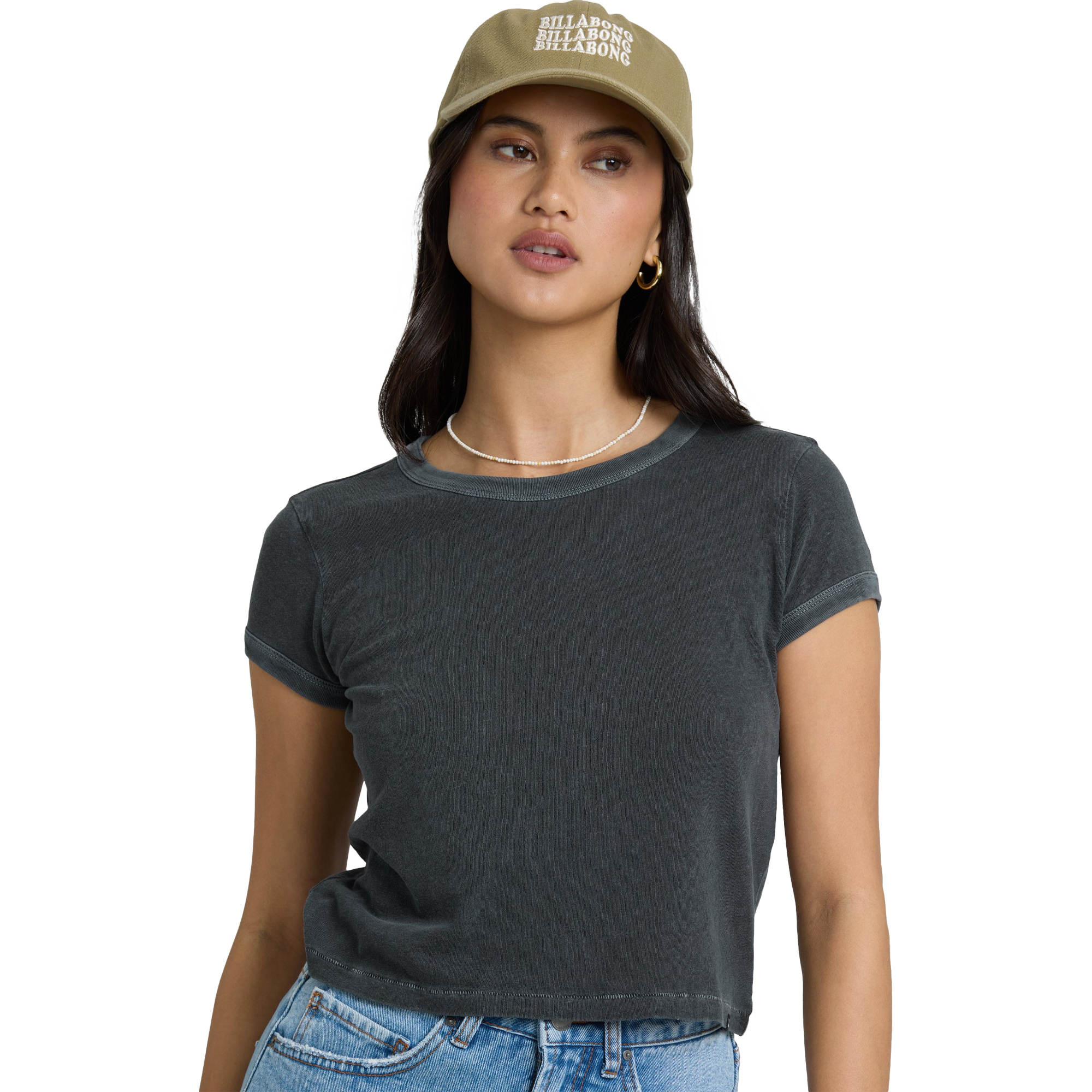 Women's Daily Short Sleeve Knit Tee alternate view