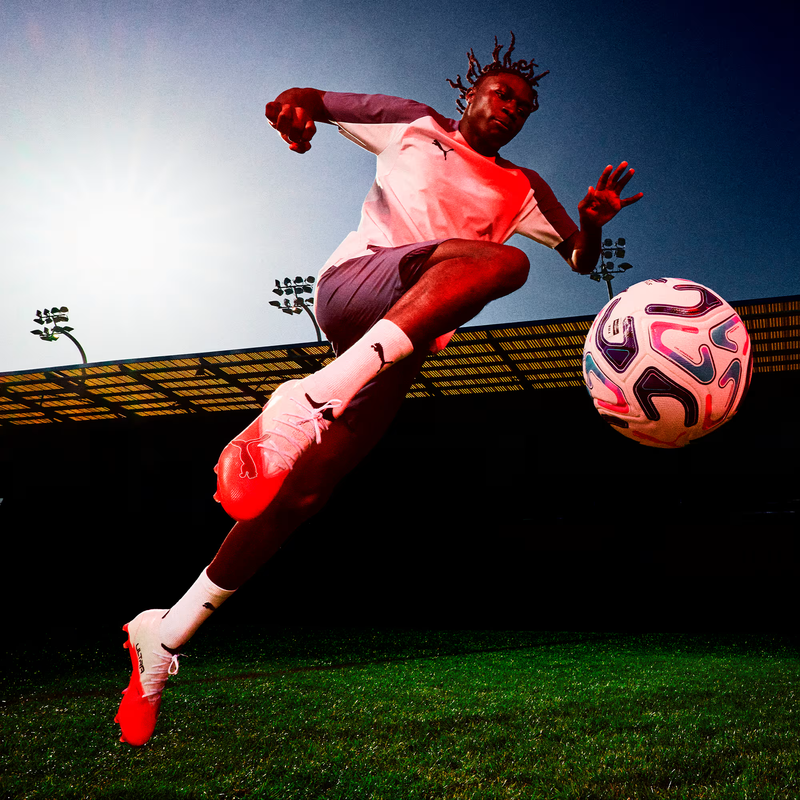 Ultra Nitro 7 Ultimate FG, Puma Ultra Nitro 7 Ultimate FG in 01-Ultra Red/Puma Black/Puma White on model running