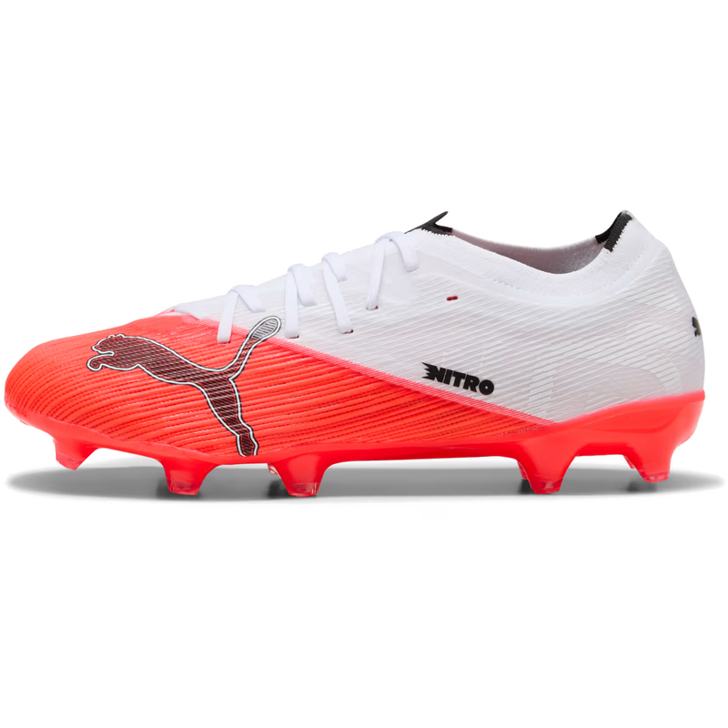 Ultra Nitro 7 Match FG/AG, Puma Ultra Nitro 7 Match FG/AG in 01-Ultra Red/Puma Black/Puma White left profile