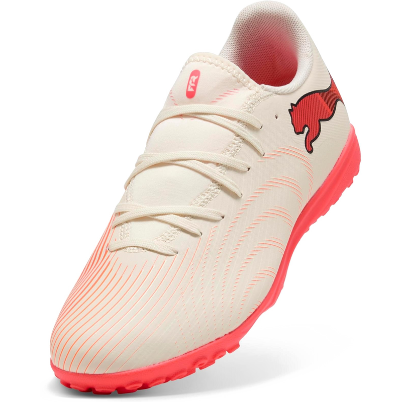 Future 9 Play TT, Puma Future 9 Play TT in 01-Sugared Almond/White/Ultra Red/Black front left top