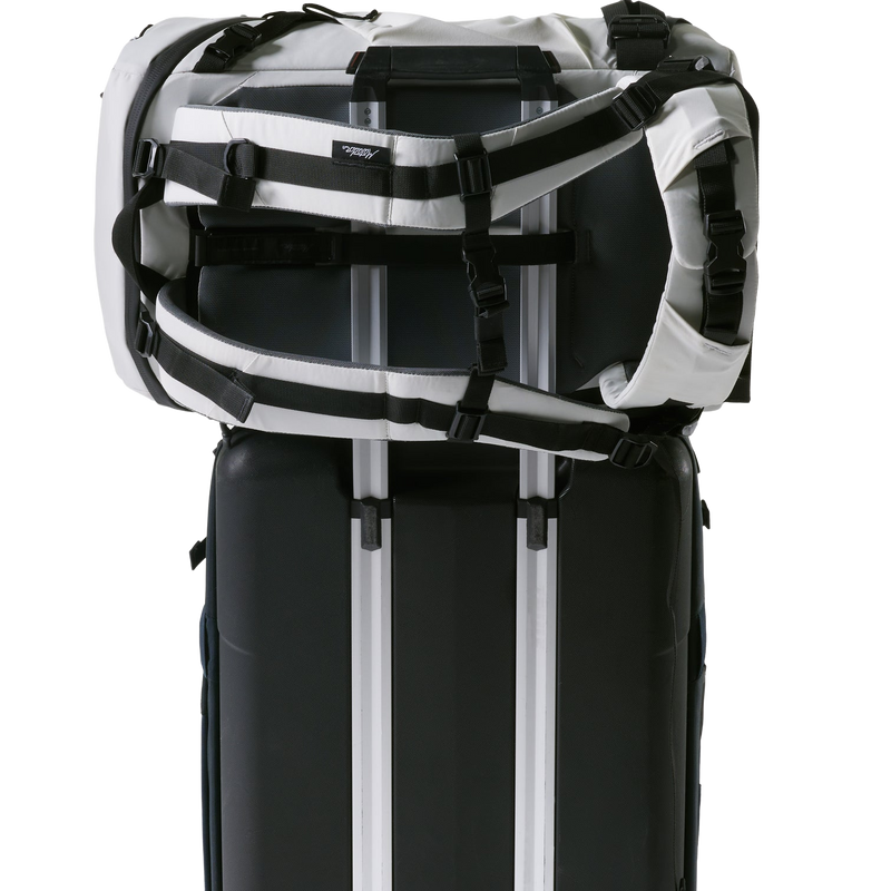 GlobeRider 35 Travel Pack, Matador GlobeRider 35 Travel Pack in Black with suitcase