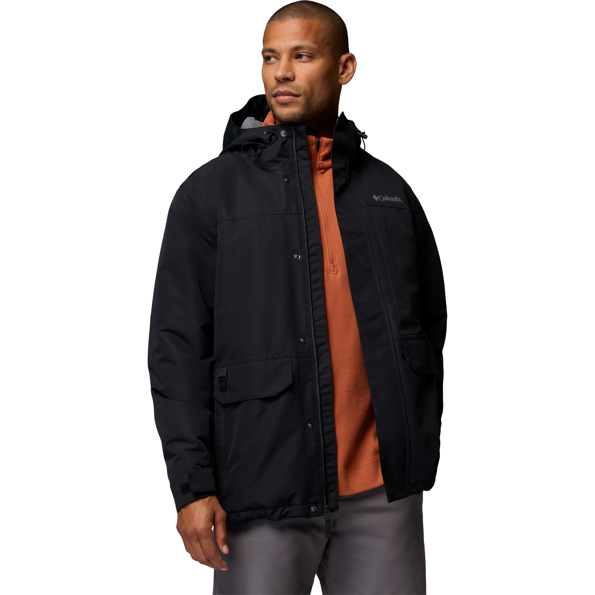 Columbia Men's Landroamer Fleece Lined Jacket in Black