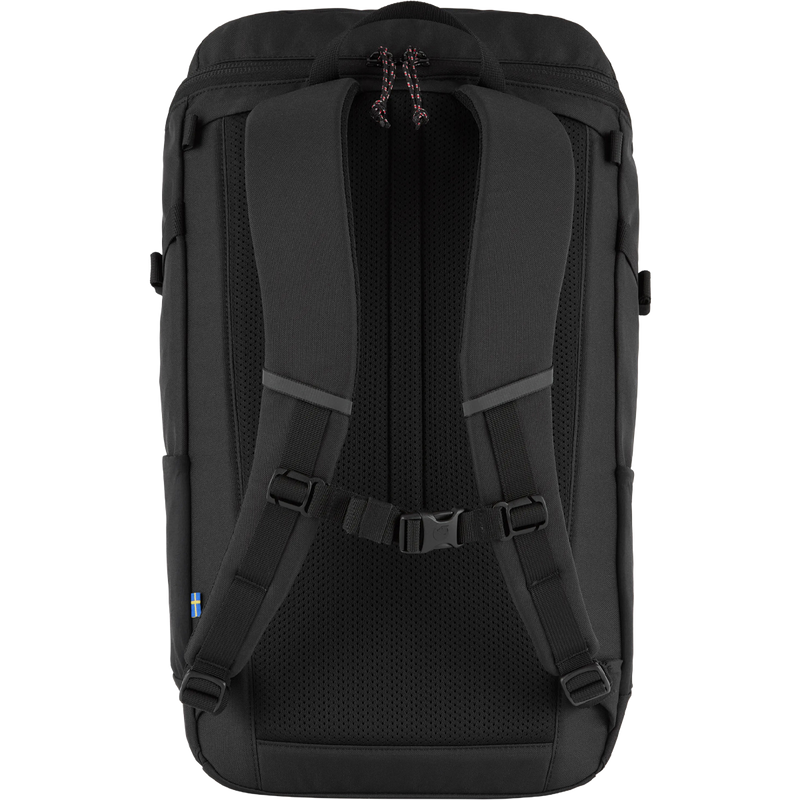 Skule Top Zip 30, Fjall Raven Skule Top Zip 30 in Black back strap view