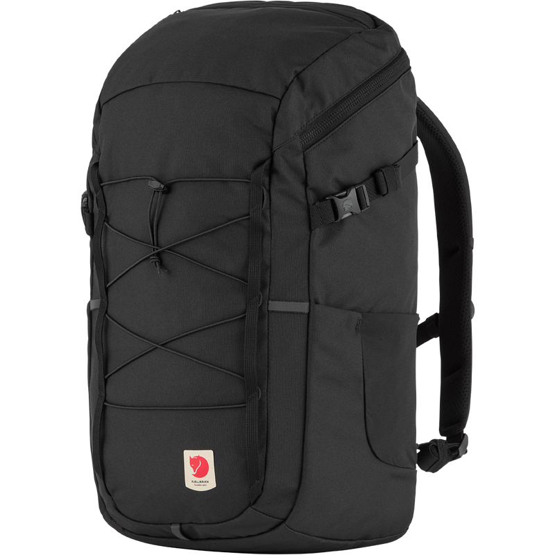 Skule Top Zip 30, Fjall Raven Skule Top Zip 30 in Black angled view