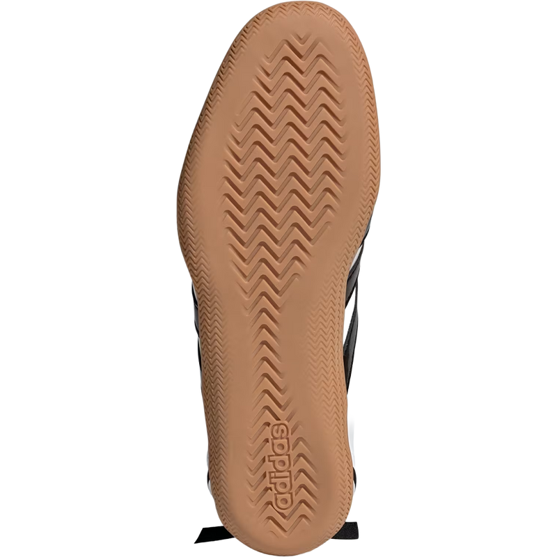 Youth Grand Court Lo, Adidas Youth Grand Court Lo in White Core Black bottom view
