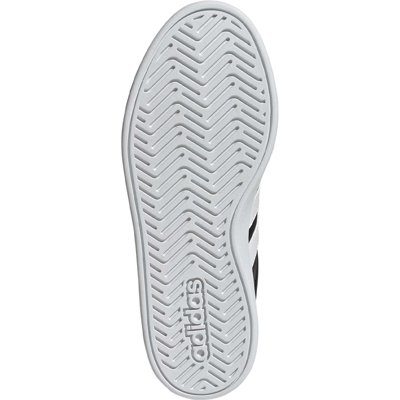 Youth Grand Court 3.0, Adidas Youth Grand Court 3.0 in Black White bottom view