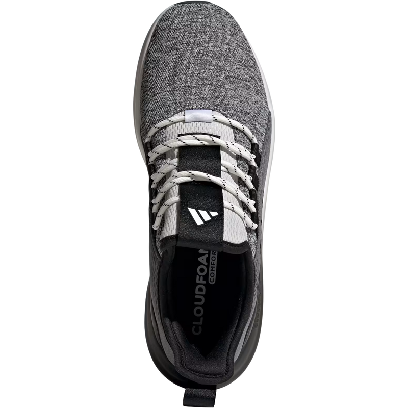 Men's Lite Racer Adapt 8.0, Adidas Men's Men's Lite Racer Adapt 8.0 in Grey One Grey Four Core Black top view