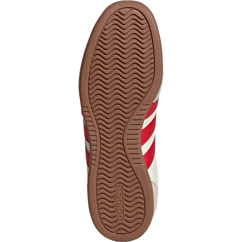 Women's Barreda Lo, Adidas Women's Barreda Lo in Off White Collegiate Red bottom view
