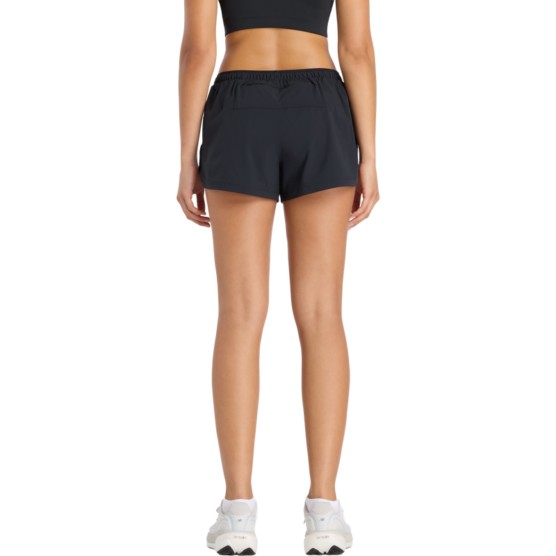 Women's RC Essential Short 3", New Balance Women's RC Essential Short 3" in BK Black