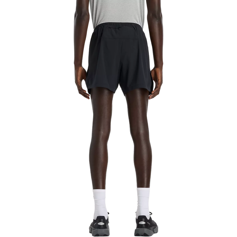 Men's RC Essentials Short 5", New Balance Men's RC Essentials Short 5" in BK Black back