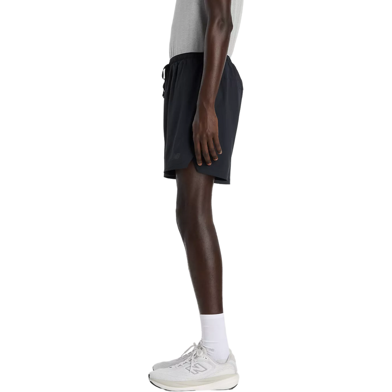 Men's RC Essentials Short 7", New Balance Men's RC Essentials Short 7" in BK Black left