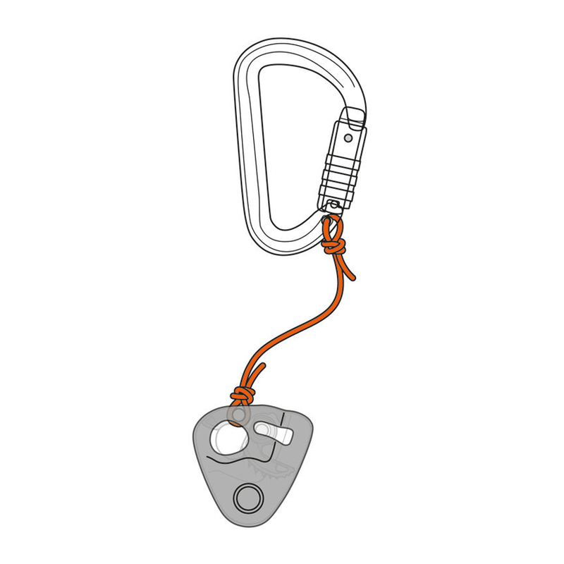 Nano Traxion Pulley, Petzl Nano Traxion Pulley Diagram