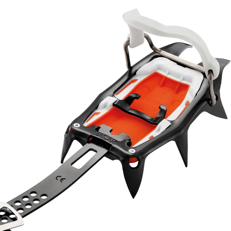 Vasak Leverlock Universel Crampons, Petzl Vasak Leverlock Universel Crampons top of toe