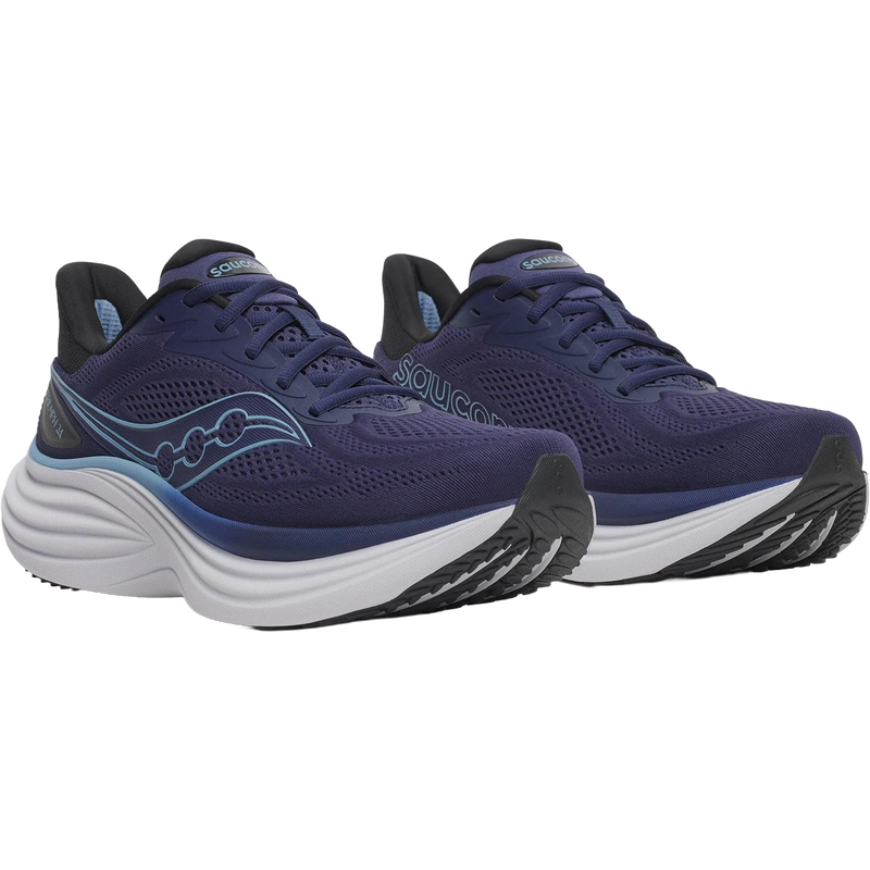 Men's Triumph 24, Saucony Triumph 24 in Naval Windward angled view