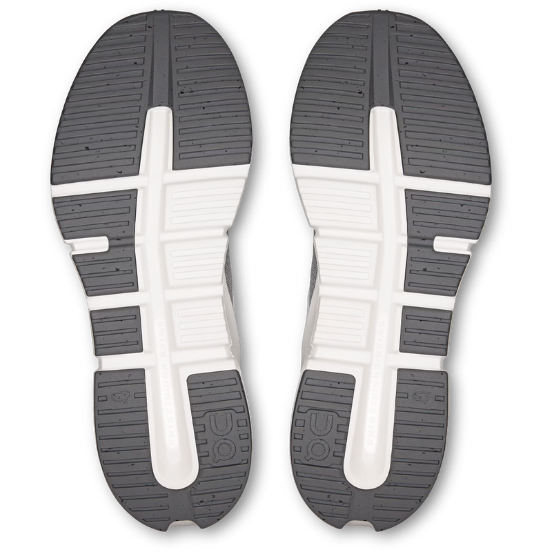 Men's Cloudnova Rift, On Men's Cloudnova Rift in Alloy Glacier bottom view