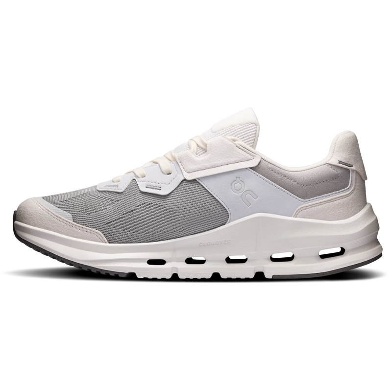 Men's Cloudnova Rift, On Men's Cloudnova Rift in Alloy Glacier left facing lateral view