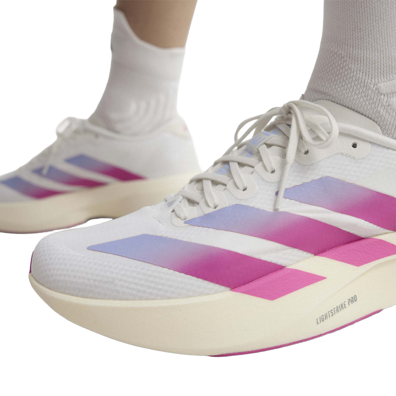 Women's Adizero Evo Woven, Adidas Women's Adizero Evo Woven on model