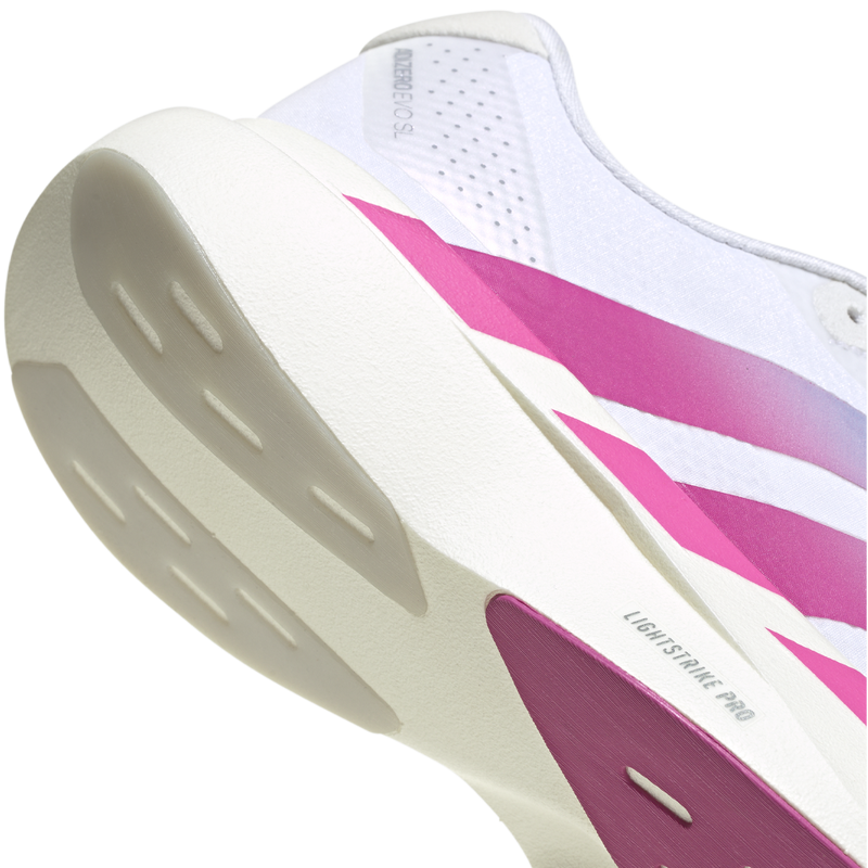 Women's Adizero Evo Woven, Adidas Women's Adizero Evo Woven heel