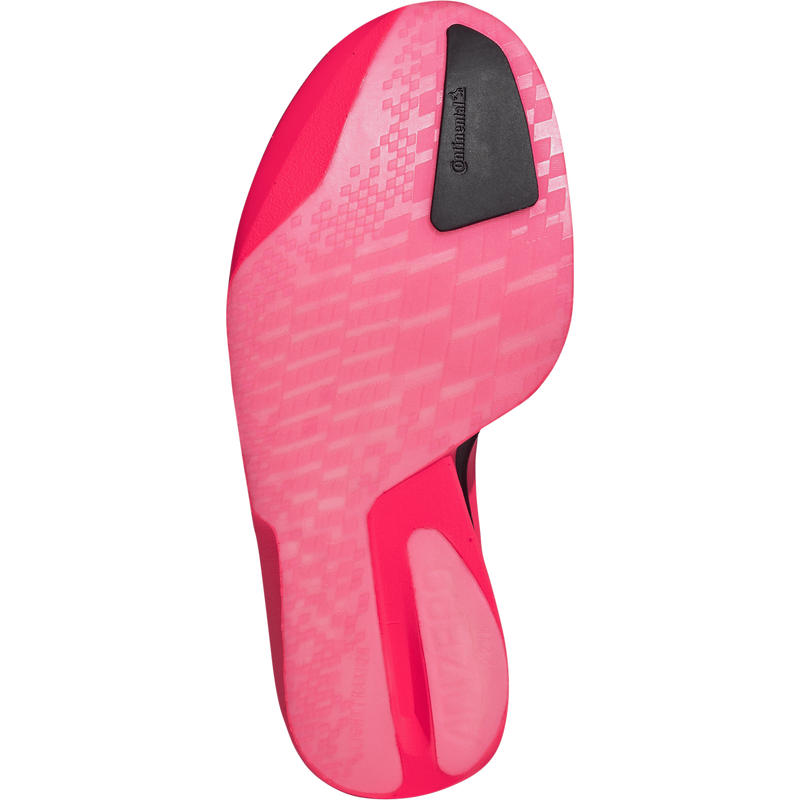 Women's Adizero Adios Pro 5, Adidas Women's Adizero Adios Pro 5 in Solar Turbo/Core Black bottom