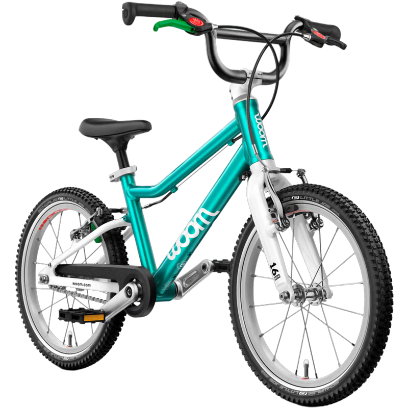 woom GO 3, Woom GO 3 in Metallic Turquoise front right