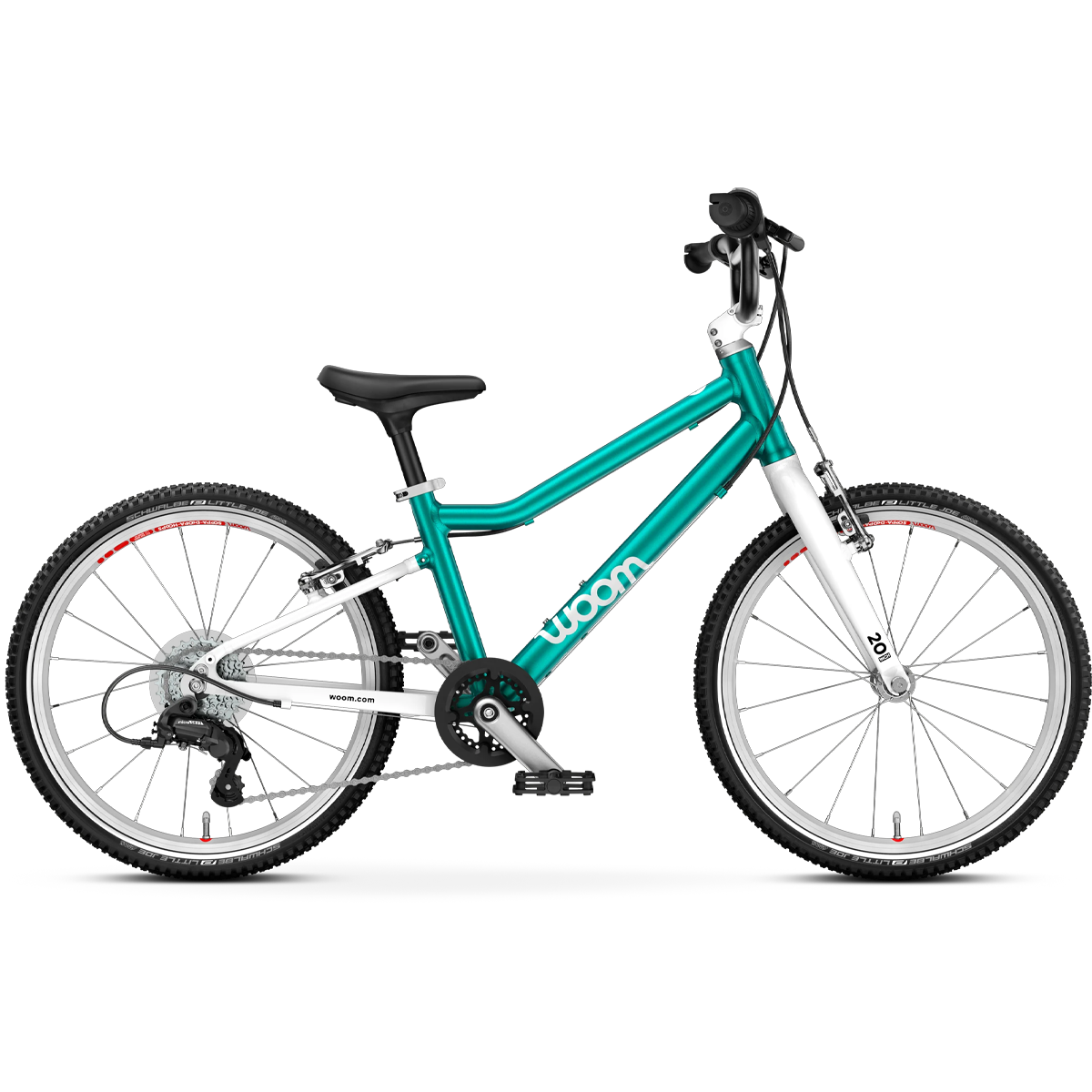 Woom GO 4 in Metallic Turquoise