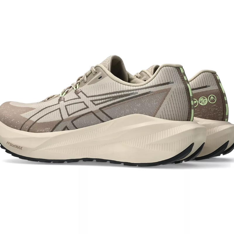 Women's BlazeBlast, Asics Women's BlazeBlast in 250-Simply Taupe/Yellow pair right rear