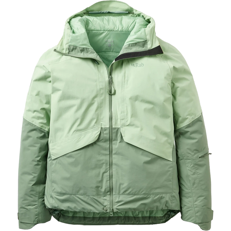 Rab Women's Novaline Jacket in FIg Green/Dark Fig Green