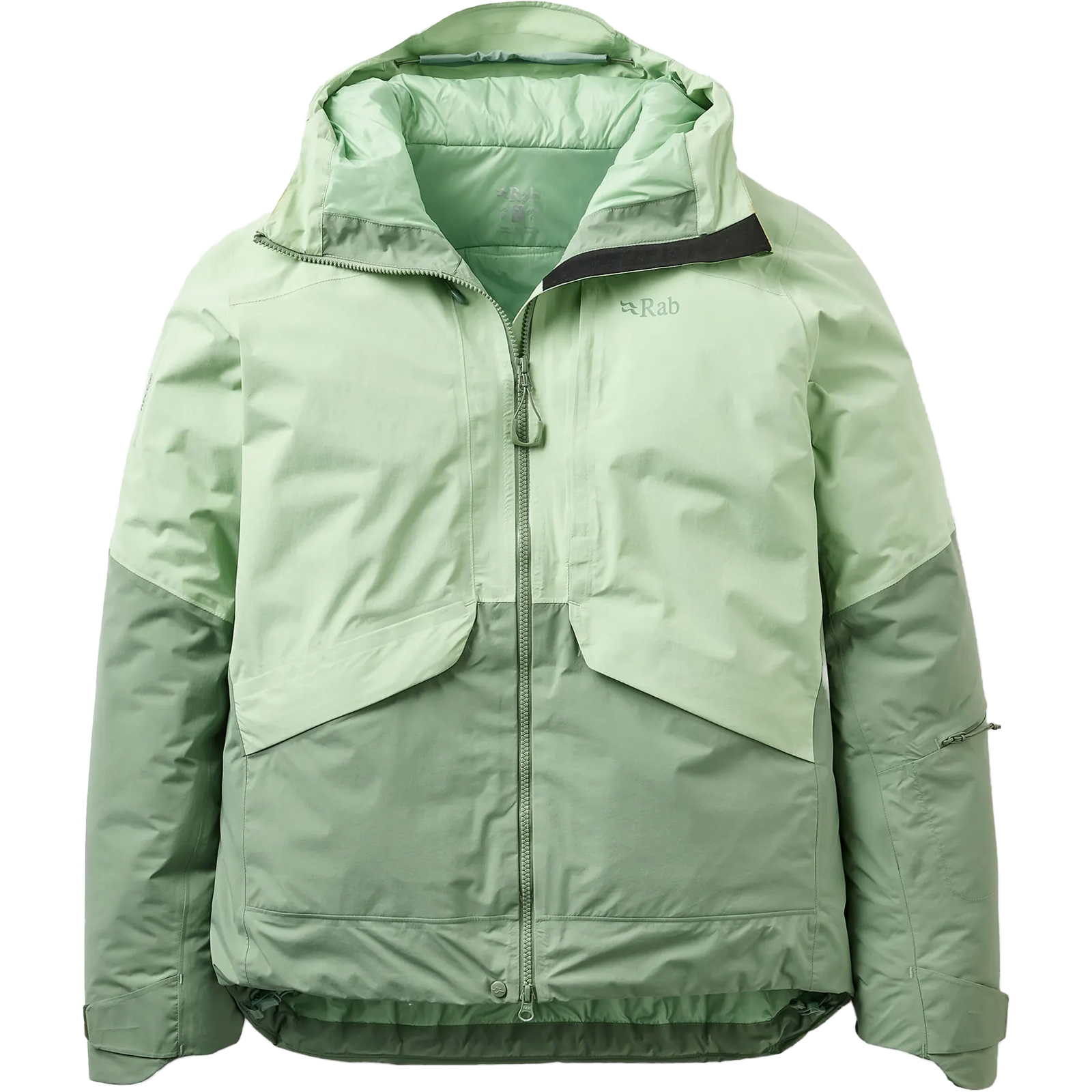 Rab Women's Novaline Jacket in FIg Green/Dark Fig Green