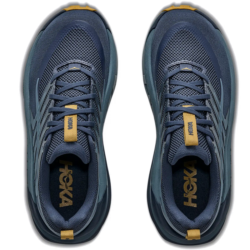 Men's Stinson 8, Hoka Men's Stinson 8 in VFD-Varsity Navy/Faded Navy pair top