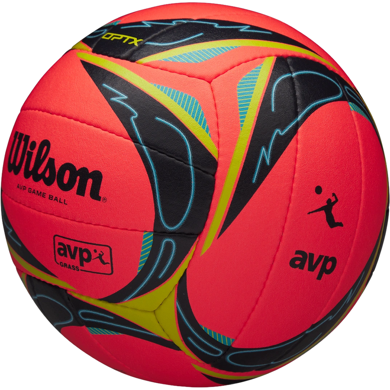 AVP OPTX Grass Game Volleyball, Wilson AVP OPTX Grass Game Volleyball stitch detail