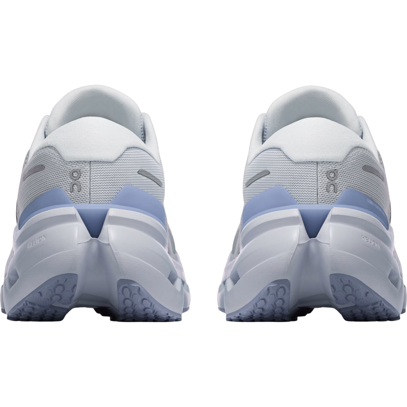 Women's Cloudrunner 3, On Women's Cloudrunner 3 in Heather/Marsh pair rear