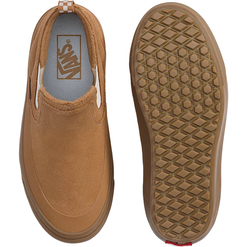 Women's Mid-Slip Insulated, Vans Women's Mid-Slip Insulated in Chipmunk to and bottom view