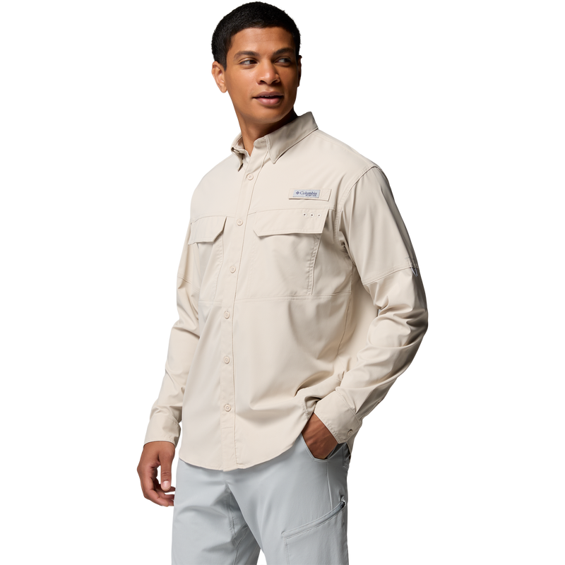 Men's Skiff Guide II Long Sleeve Shirt, Columbia Men's Skiff Guide II Long Sleeve Shirt 3/4 Front
