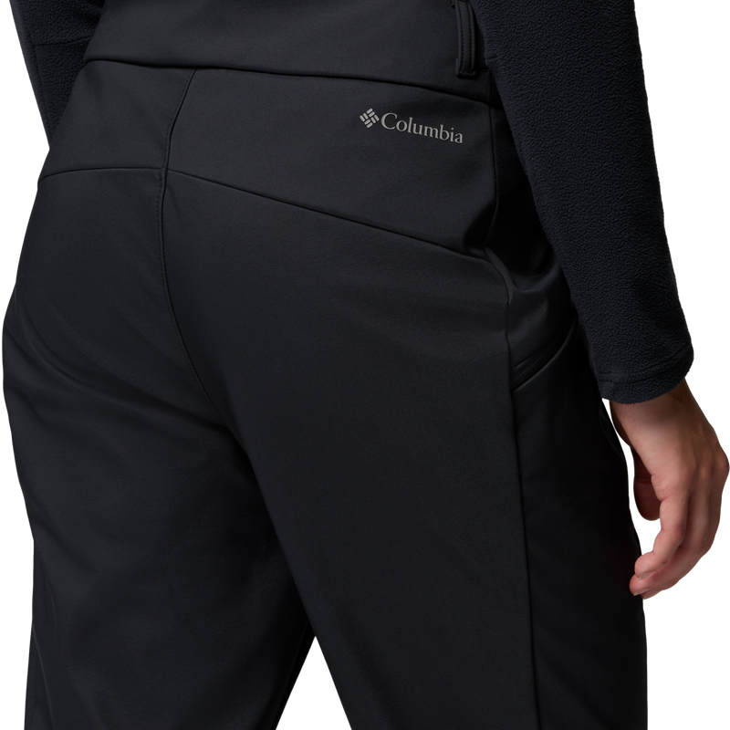 Women's Roffee Ridge Ski Softshell Pant Back Logo