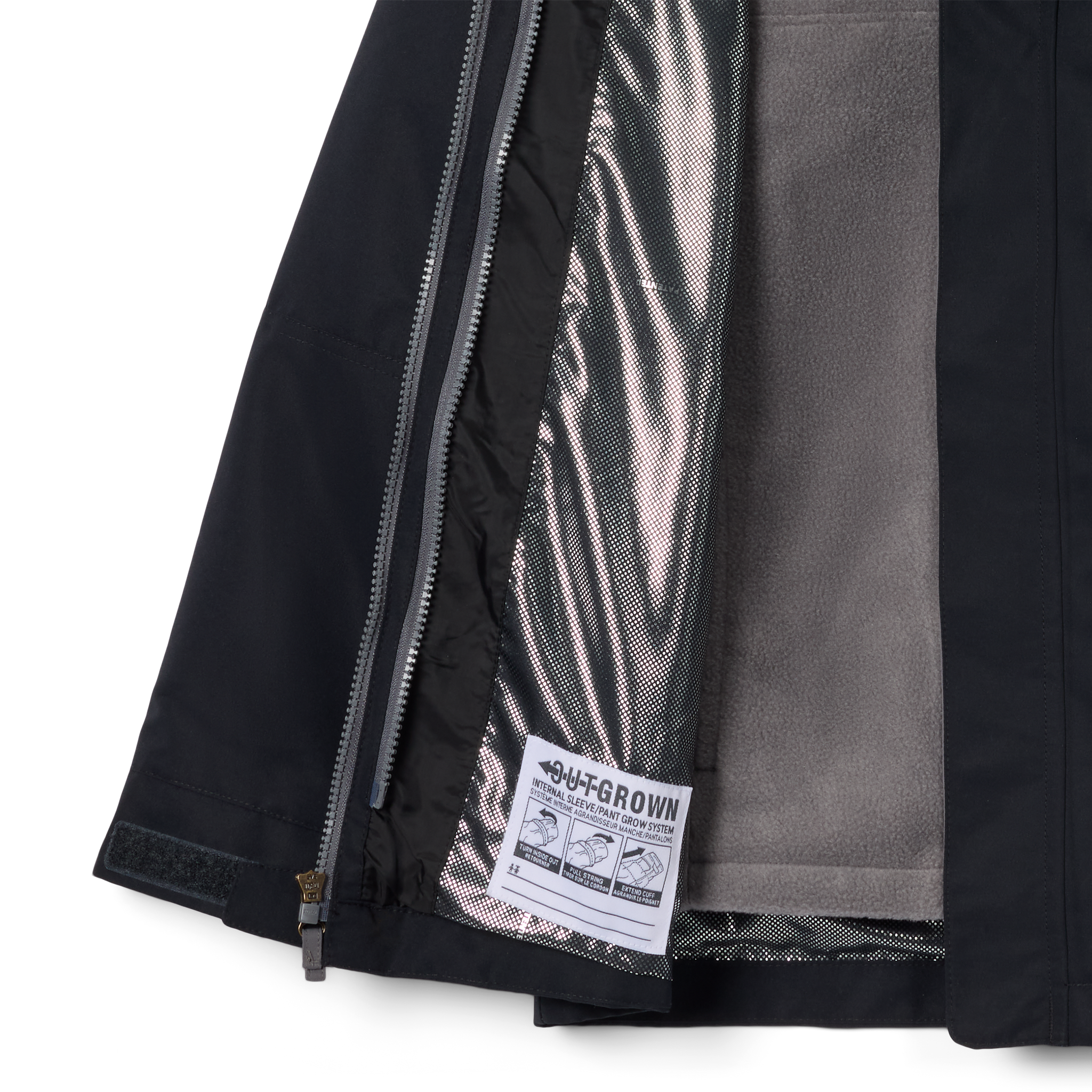 Columbia Youth Bugaboo IV Fleece Interchange Jacket Lining