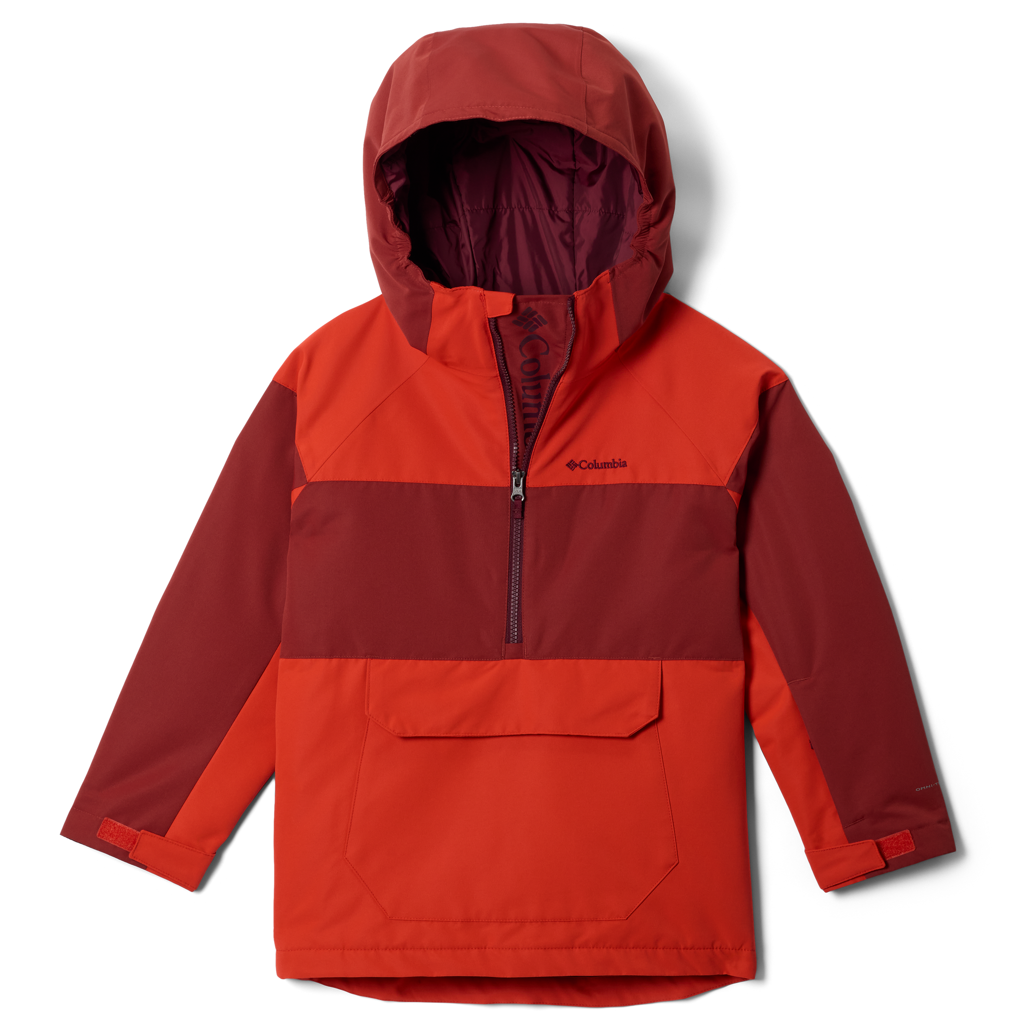 Columbia Youth Coreshot Anorak in Supersonic/Red Oxide