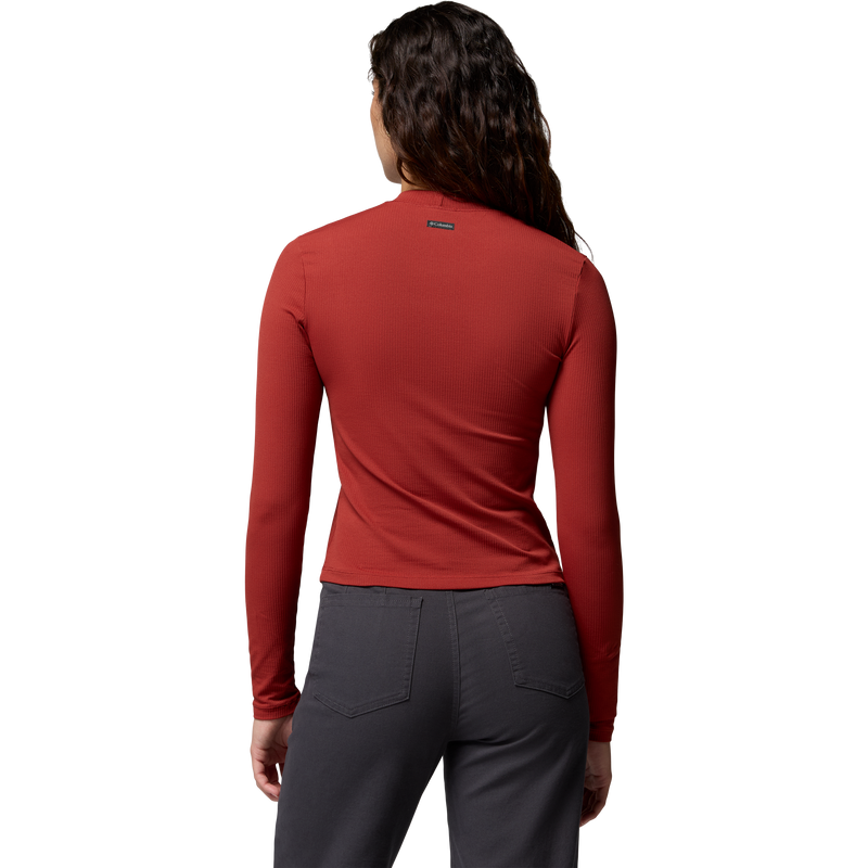 Columbia Women's Pinetown Canyon Longsleeve Mockneck Back