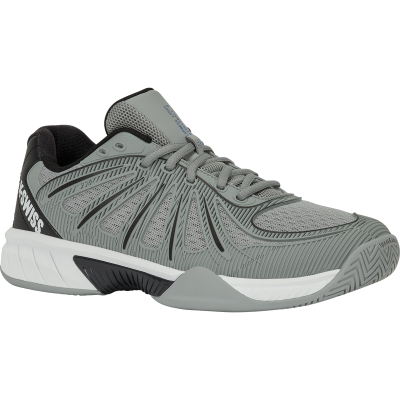 Men's Express Light Pickleball 2, K-Swiss Express Light Pickleball 2 in 074-Ultimate Gray/White/Black front right