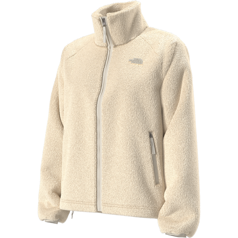 The North Face Women's Ositio Evolve Full Zip Jacket in White Dune