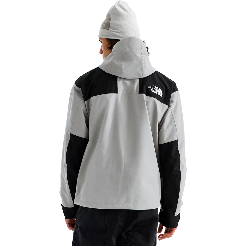 Men's Mono Mountain Jacket, The North Face Mono Mountain Jacket in BI4-Stone Slab/TNF Black back