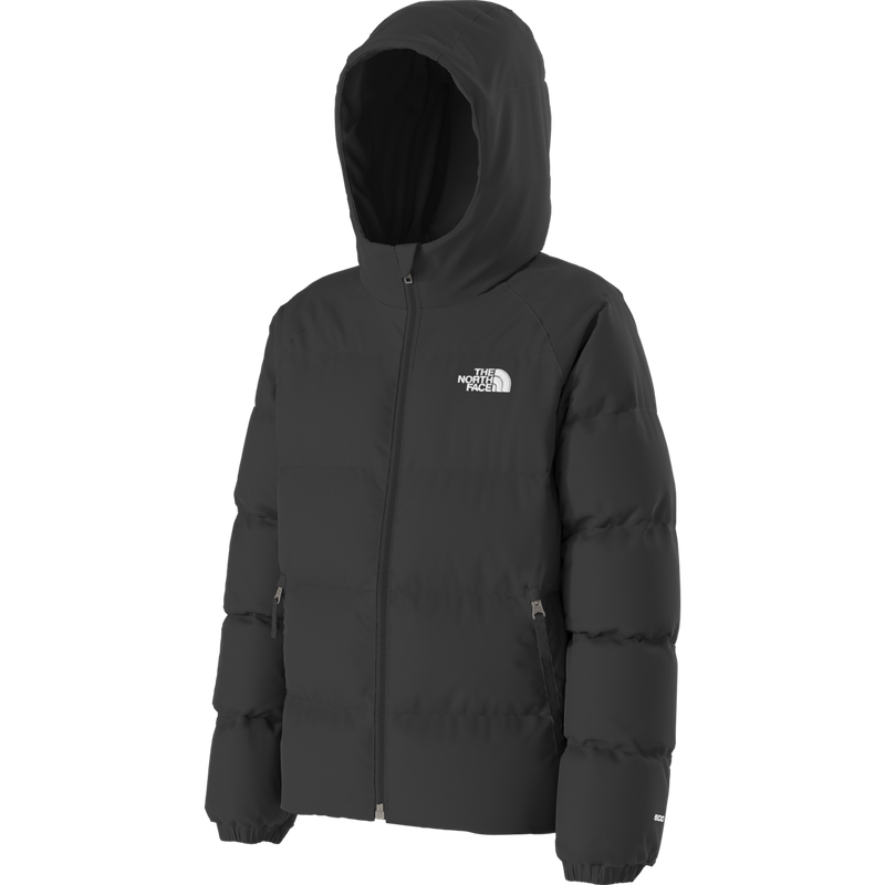 Youth Hydrenalite Down Hooded Jacket, The North Face Youth Hydrenalite Down Hooded Jacket 3/4 side