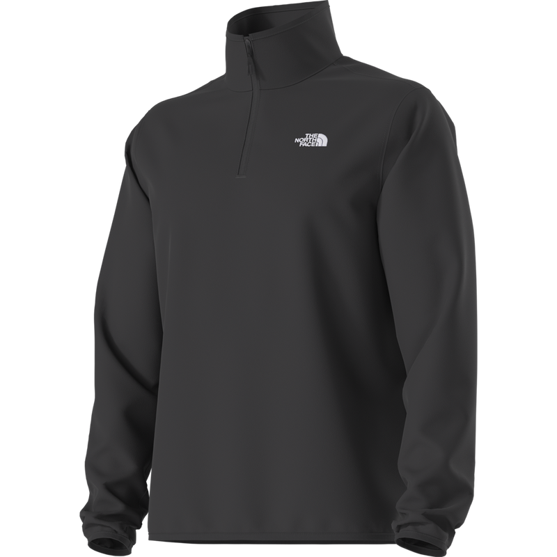 Men's Glacier Fleece 1/4 Zip, The North Face Men's Glacier Fleece 1/4 Zip 3/4 front