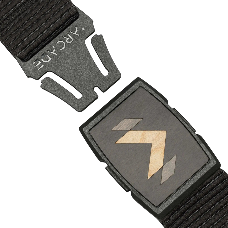Carver, Arcade Carver Belt in Black with buckle detail