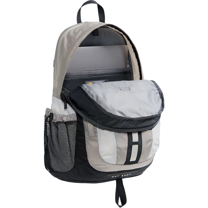 Hot Shot SE, The North Face Hot Shot SE in Y24-Stone Slab/Cumulus Cloud/T unzipped
