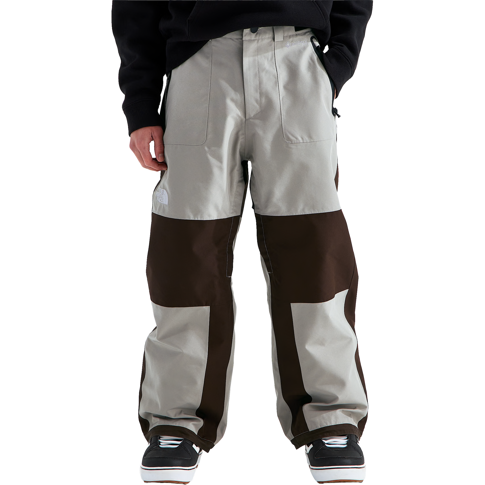 The North Face Men's GTX Hex Pant in SM6 Stone Slab front