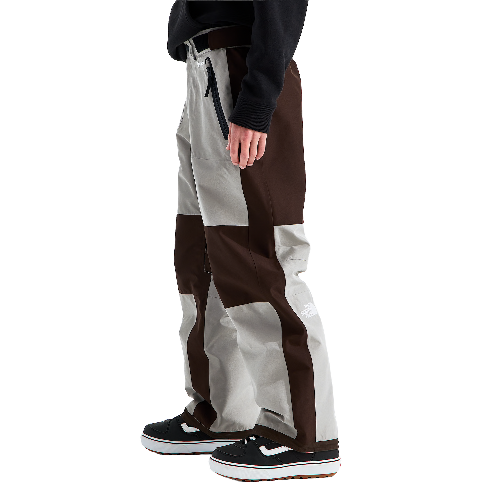 The North Face Men's GTX Hex Pant in SM6 Stone Slab left