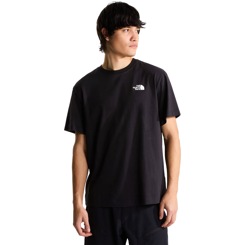 Men's Tested and Proven Relaxed Short Sleeve Tee, The North Face Men's Tested and Proven Relaxed Short Sleeve Tee Front on Model